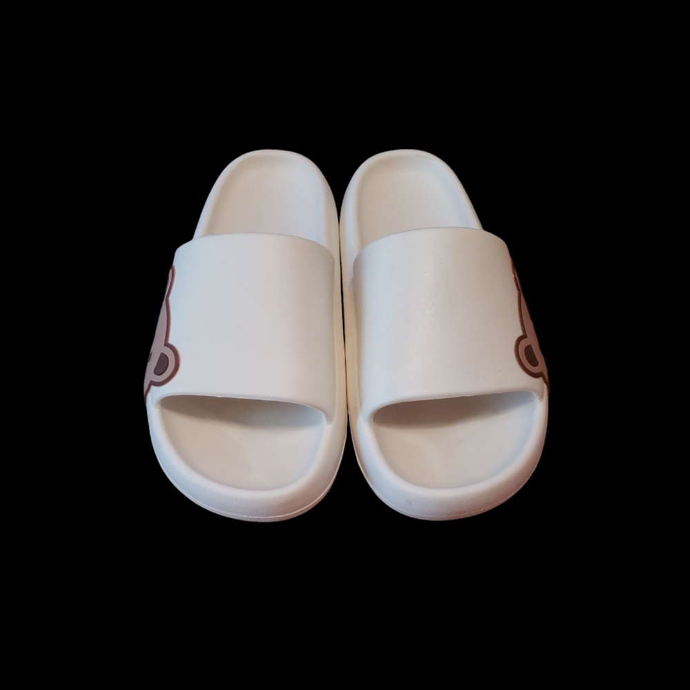 Teddy Bear Comfy Slip-on Slides size 8/9 - Picture 3 of 5
